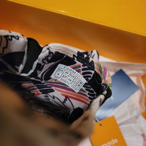 FarmRio Slide on Sneaker Mule - Picture 2 of 5